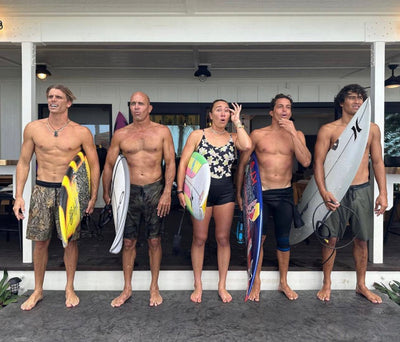 World Surfing Champions and Big Wave Legends join A New Earth Project's Dream Team for Renowned Team Competition at Pipeline