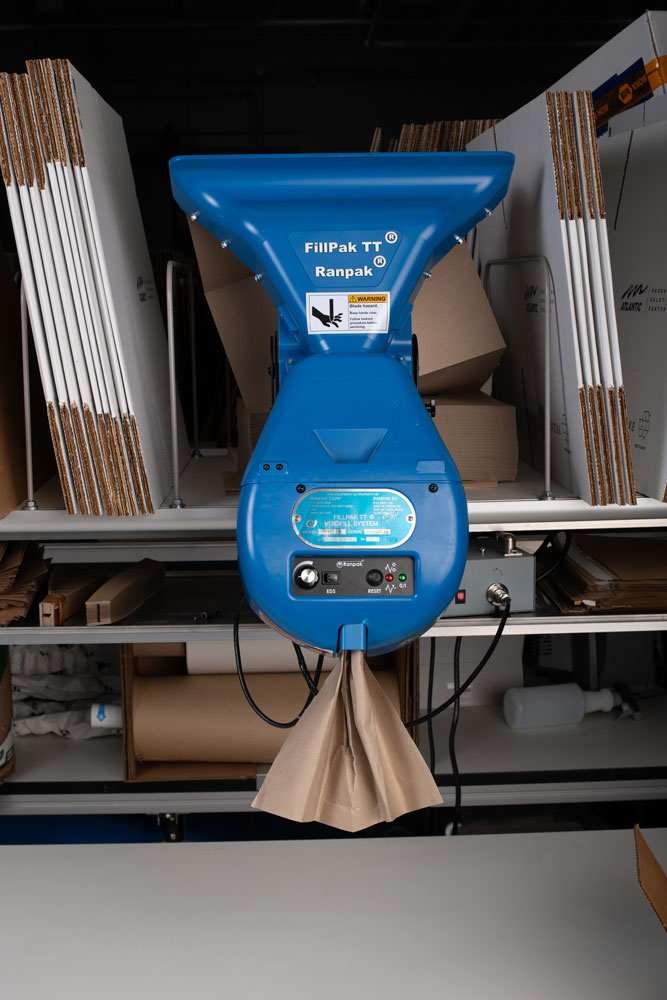 Fillpak Tt Machine Fillpak TT Semi-Automatic Dispenser w/ Cutter – A New Earth Project